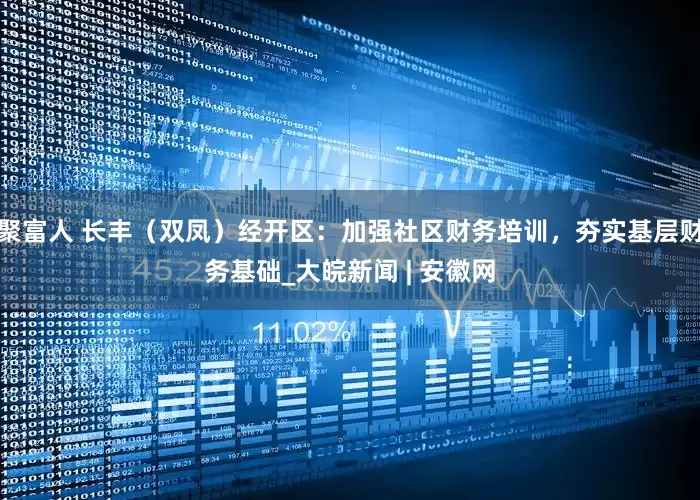 聚富人 长丰（双凤）经开区：加强社区财务培训，夯实基层财务基础_大皖新闻 | 安徽网